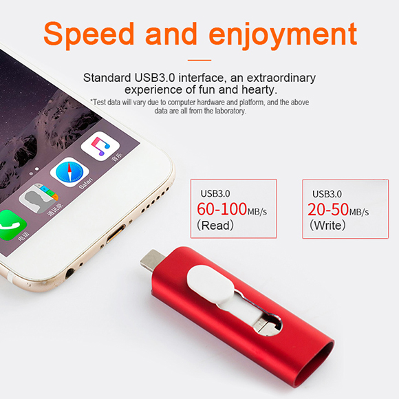 2020 new arrival High speed type c lighting usb drive for iphone for andriod for pc LWU1159